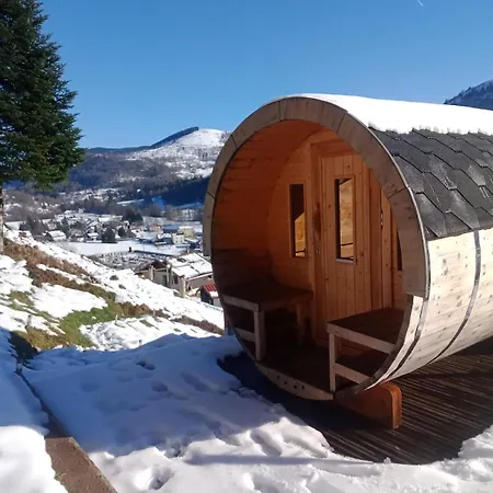 Primevere 6 Personnes Avec Sauna Tonneau