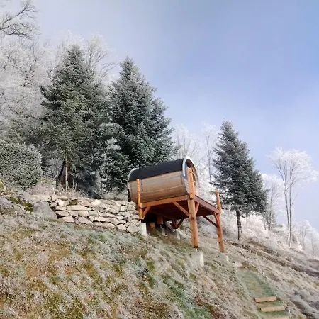 Primevere 6 Personnes Avec Sauna Tonneau Chalet *