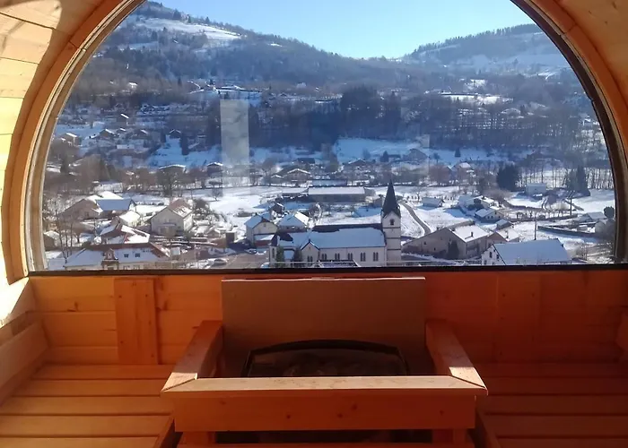 Primevere 6 Personnes Avec Sauna Tonneau Chalet
